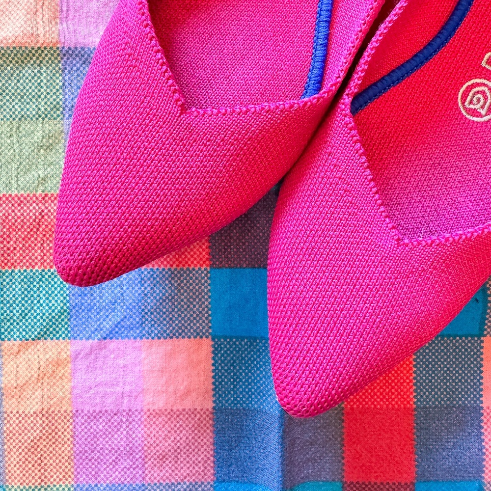 Rothy's The Point Flats in Pink